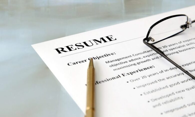 Resume writing services provided