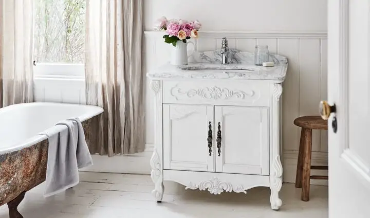 Bathroom Vanities Are Not Always, Country French Vanity Sink With Marble Top