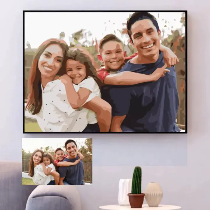 Turn Your Photo Into Custom Painting