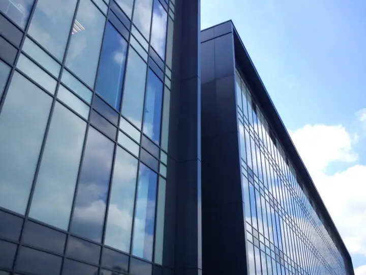 Window Films on Commercial Buildings