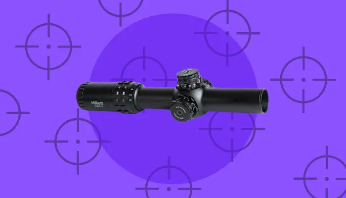 Millet Tactical BK81624 Designated Marksman DMS-2 1-6 x 24 mm Riflescope