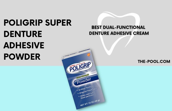 PoliGrip Super Denture Adhesive Powder