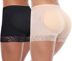 SHAPEVIVA Women's Butt Enhancer Padded Panties