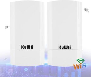 KuWFi 2-Pack Wireless Long Range WiFi Bridge