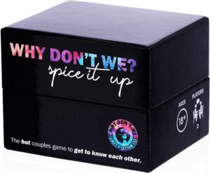 WHY DON'T WE Spice it Up Romantic and Fun Card Game for Couples