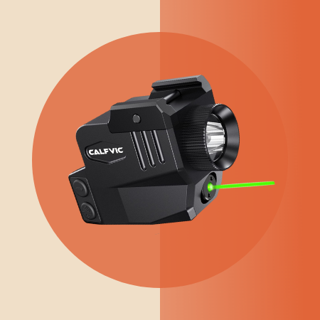 CALFVIC Red Green Laser Beam for Handguns, Laser Light Combo