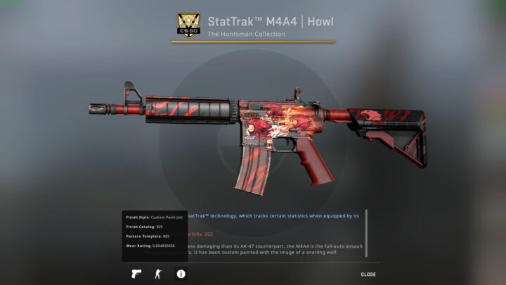 What is the Rarest CS: GO Skin
