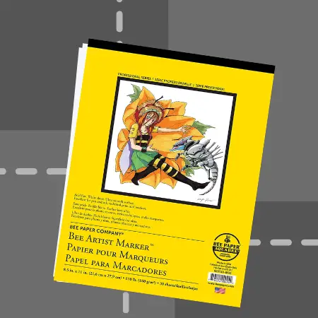 Bee Paper Bleedproof Marker Pad