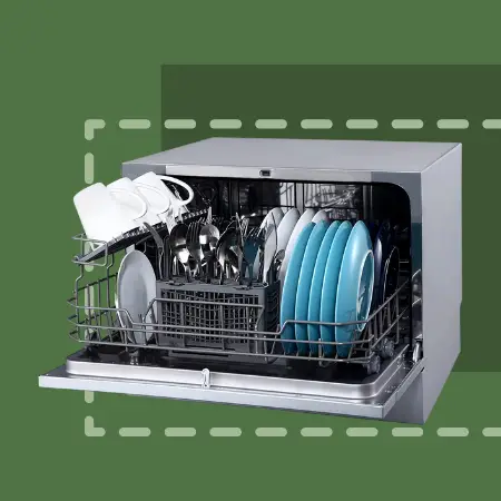 EdgeStar DWP62SV 6 Countertop Dishwasher
