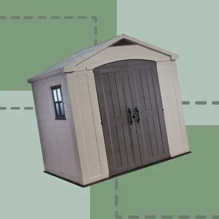 Keter Factor Large Resin Outdoor Shed