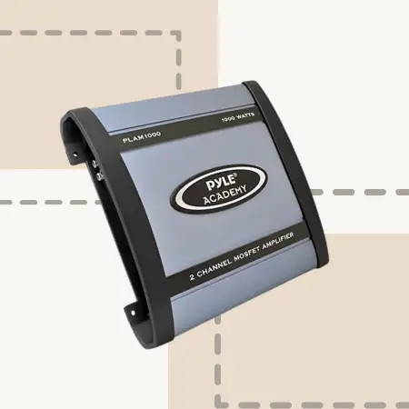 Pyle PLAM1000 1,000-Watt 2-Channel Bridgeable Amplifier