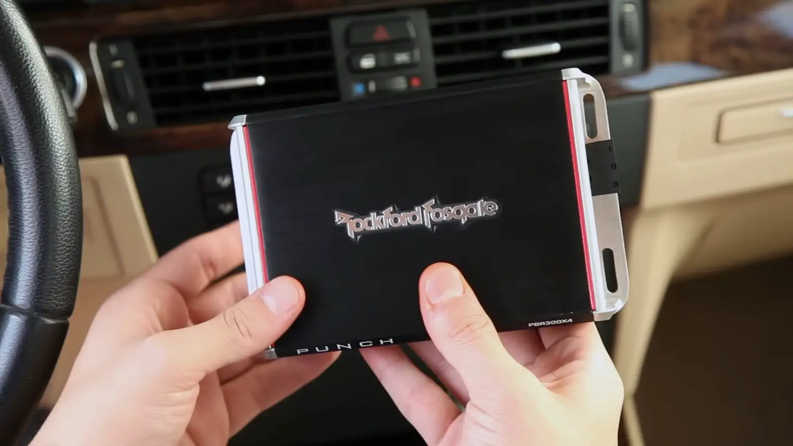 Rockford Fosgate Boosted Rail Micro Amplifiers PBR300X4