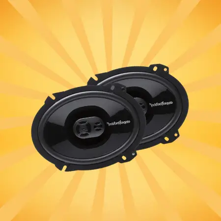 Rockford Fosgate Punch P1683 6 x 8-Inches Full Range 3-Way Speakers