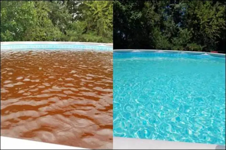 brown pool