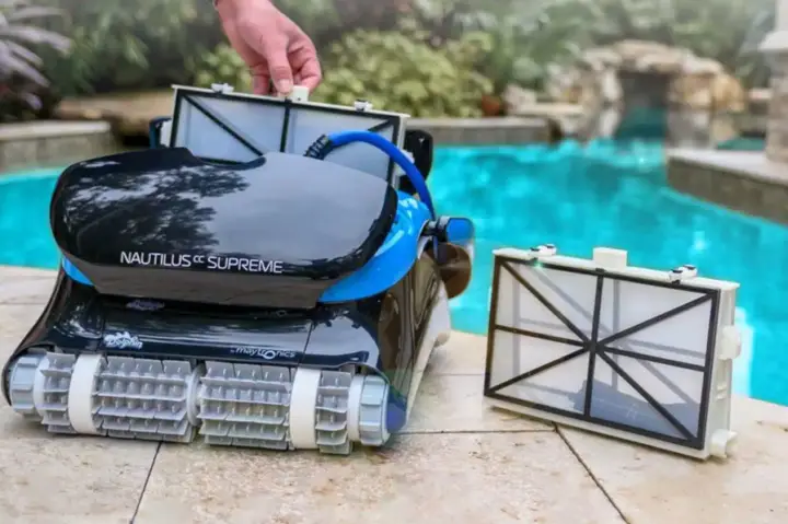 Dolphin Nautilus CC Supreme Robotic Pool Vacuum Cleaner with Wi-Fi Control
